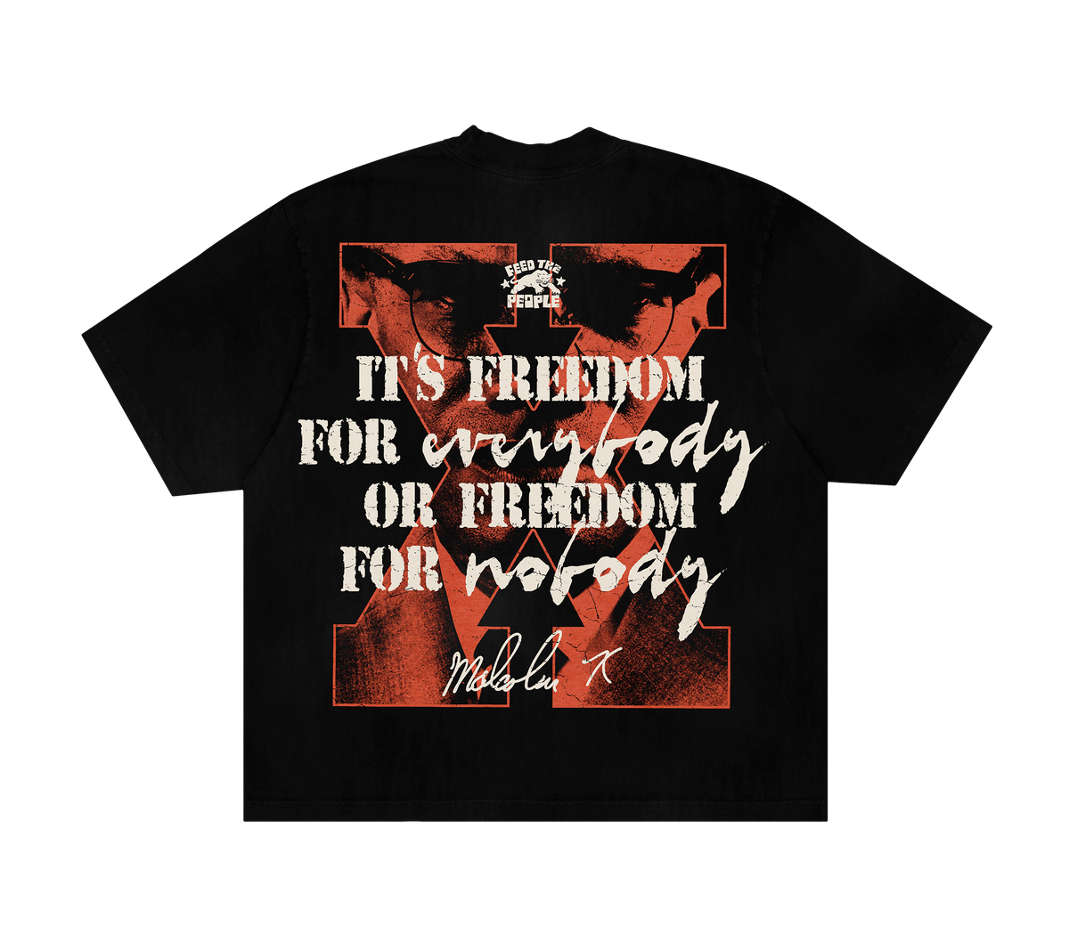 MALCOLM X - BLACK