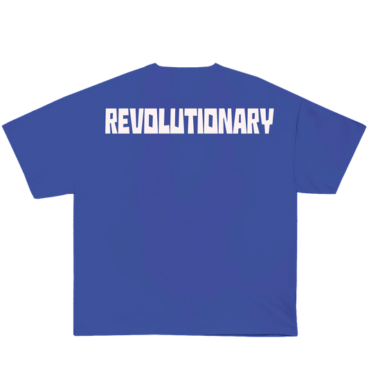 FEED THE PEOPLE (OVERSIZED BLUE T)