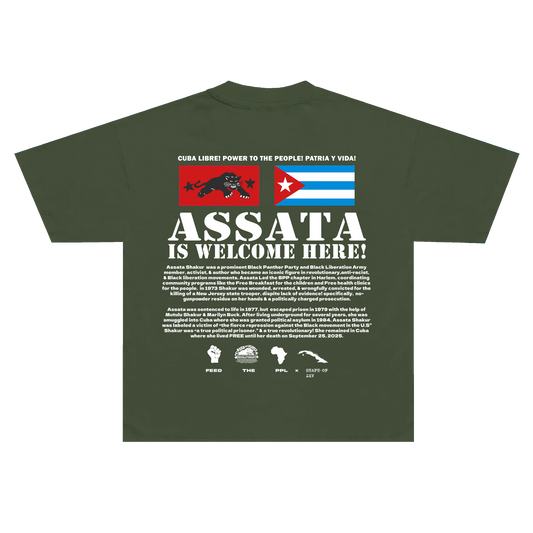 Assata Shakur - SHAPE OF ART GREEN