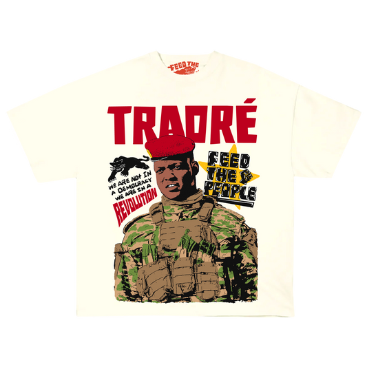 Ibrahim Traoré [VINTAGE WHITE]