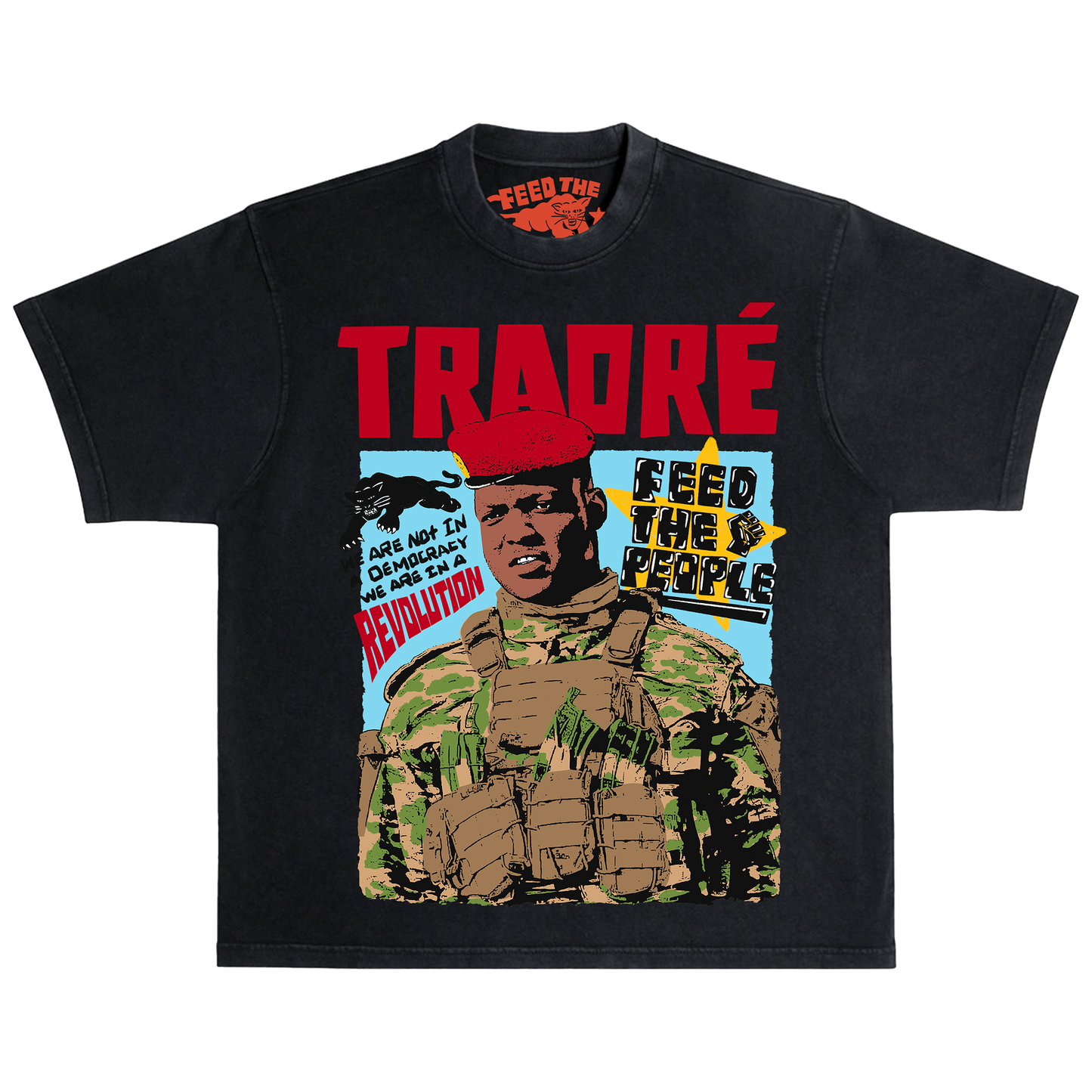 Ibrahim Traoré **VINTAGE BLACK