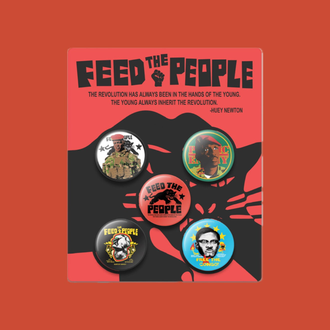 FEED THE PEOPLE PINS