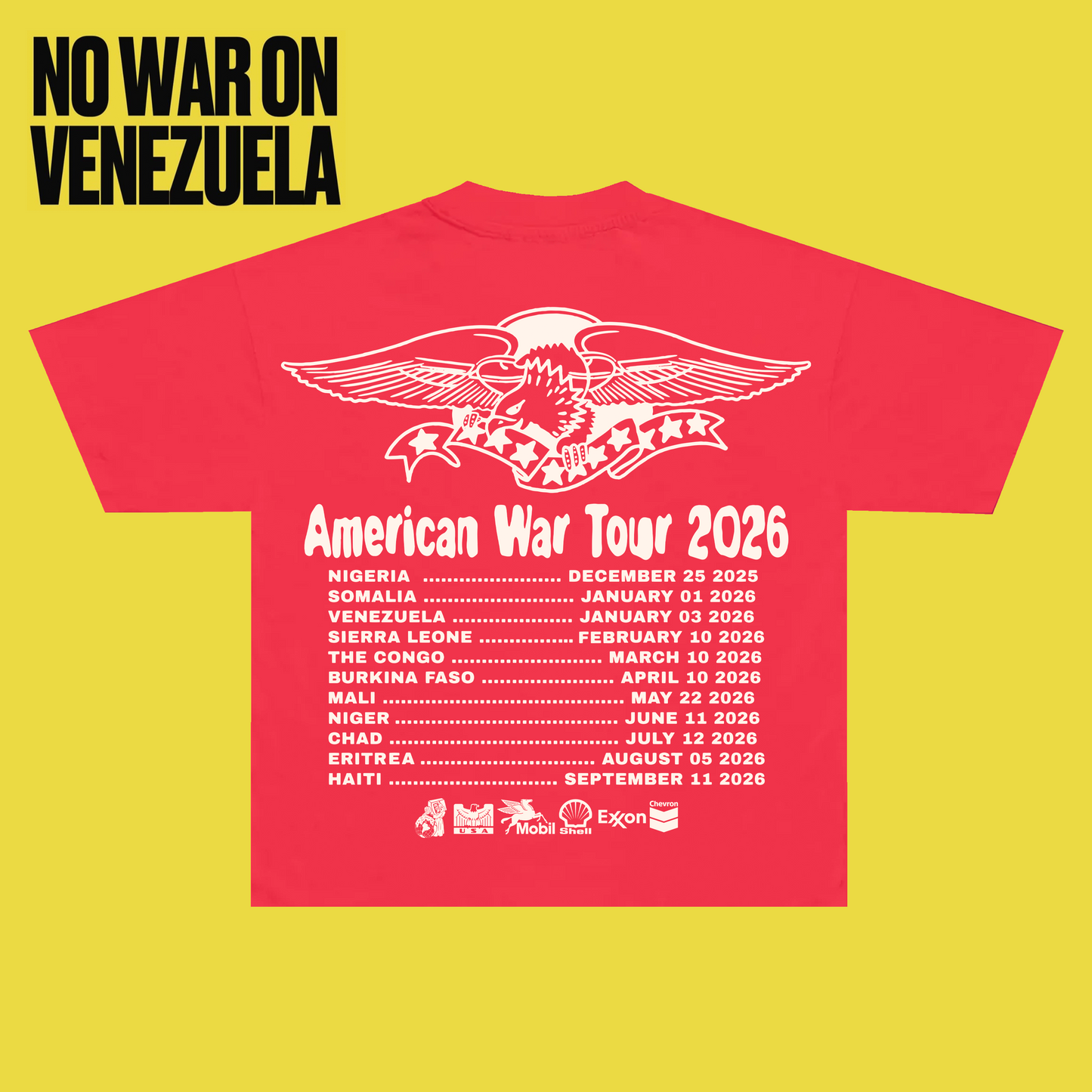 Trump the Clown (American War Tour) **RED