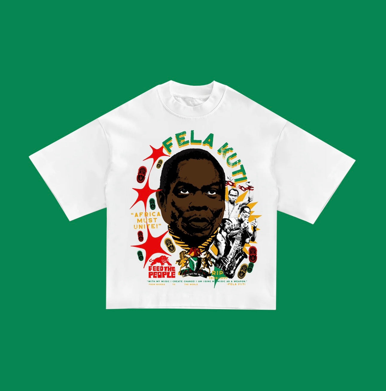 Fela Kuti - Africa Must Unite [Vintage White]