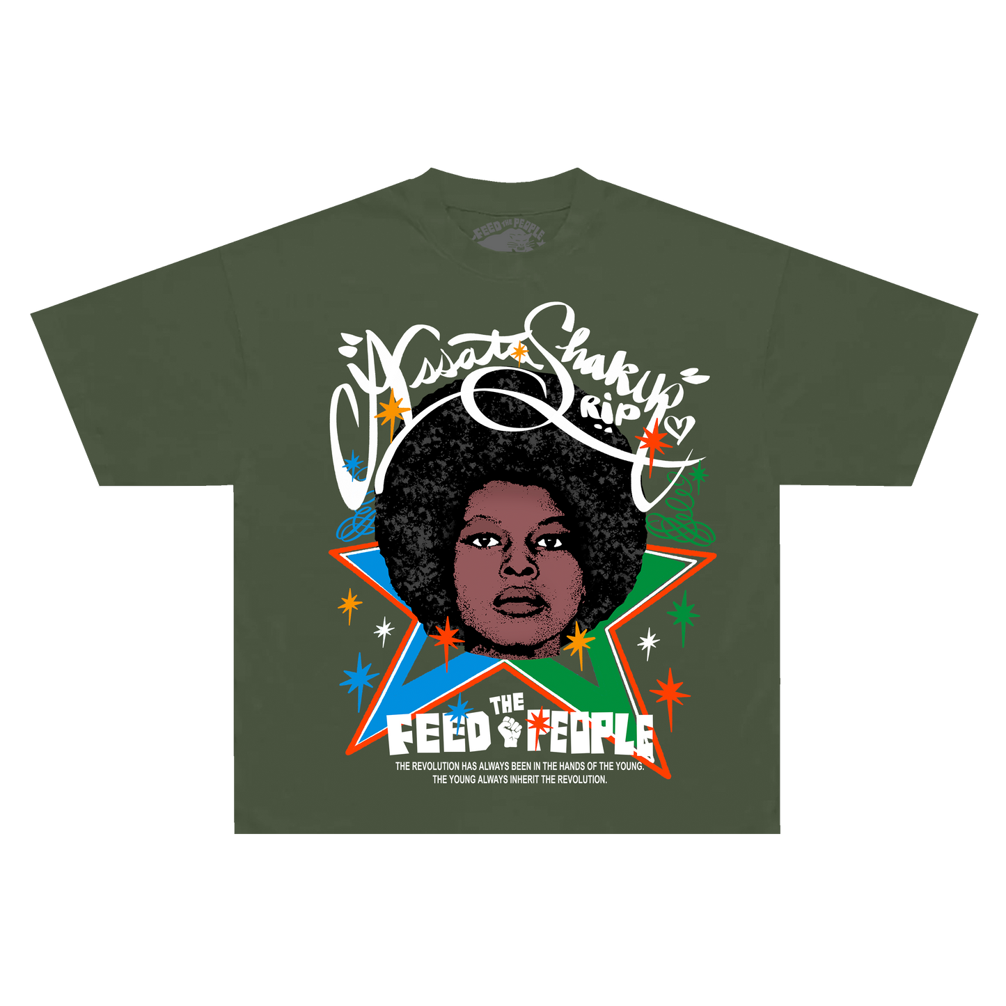 Assata Shakur - SHAPE OF ART GREEN