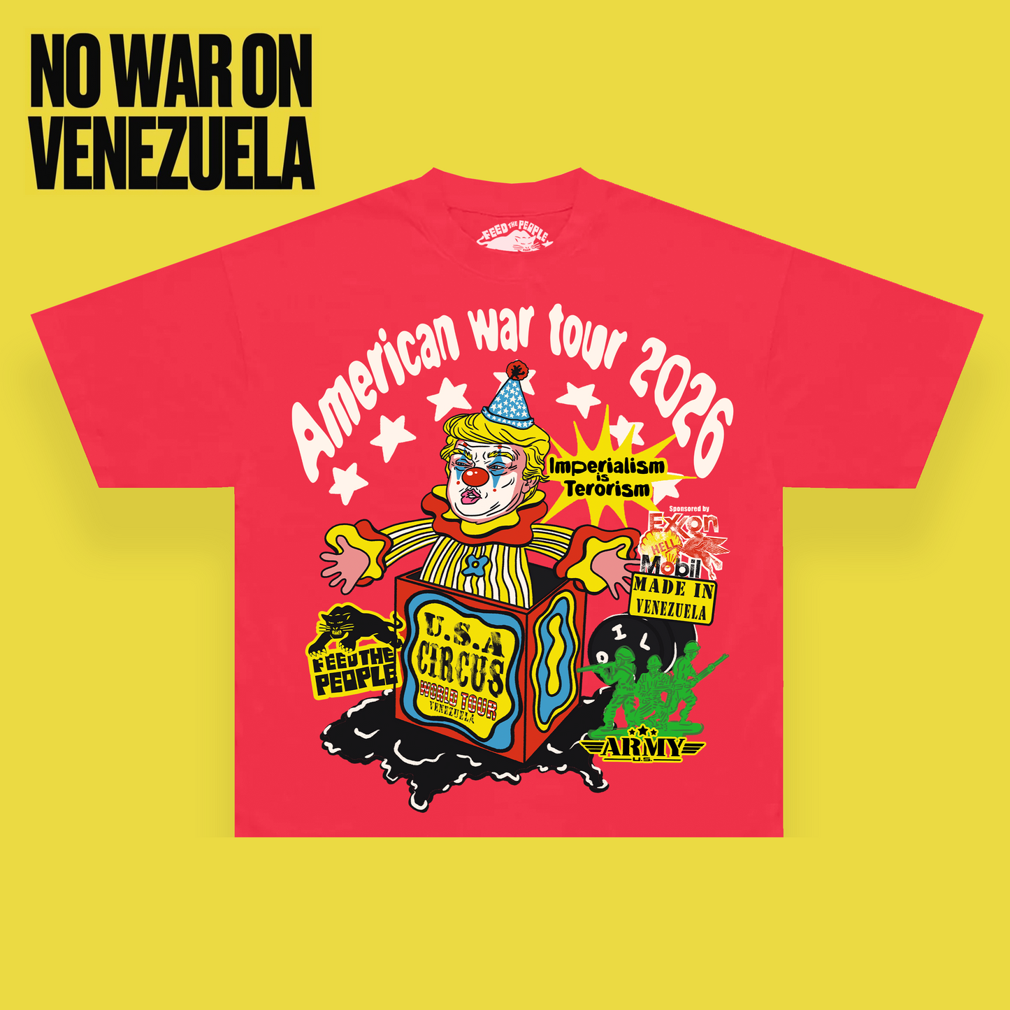 Trump the Clown (American War Tour) **RED