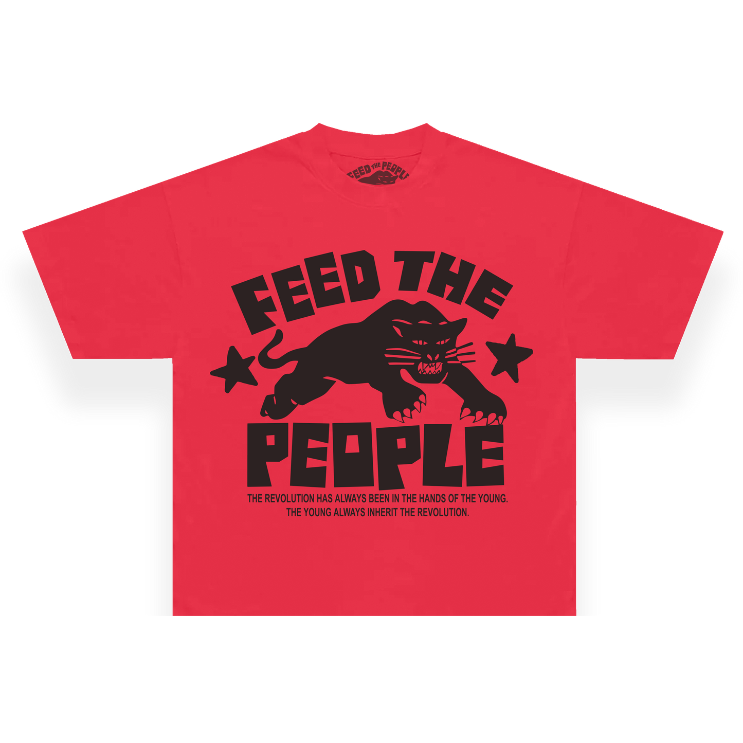 FEED THE PEOPLE (OVERSIZED RED)