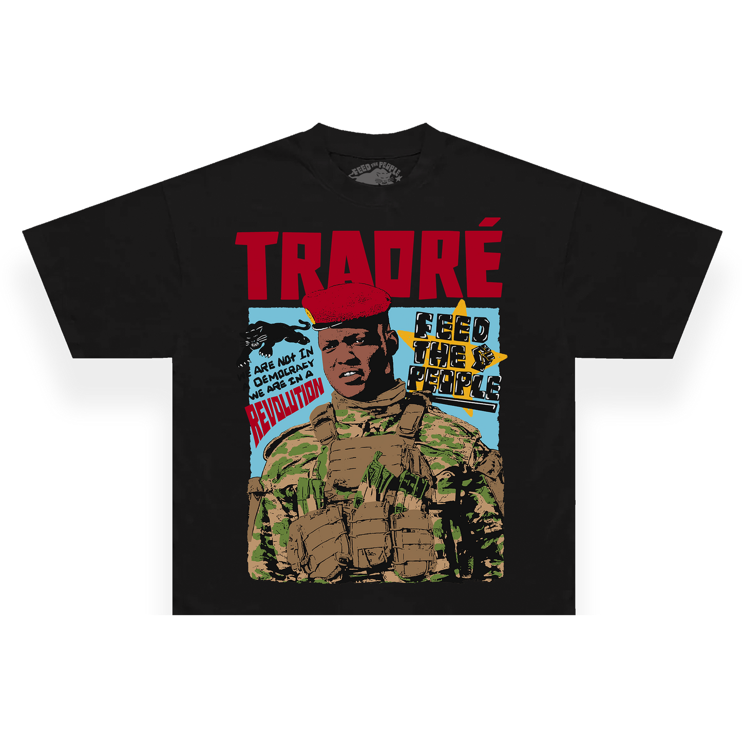 PRE-SALE - Ibrahim Traoré [VINTAGE BLACK] ships 7.3.26