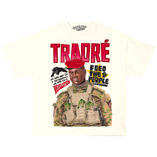 REVOLUTION - Ibrahim Traoré [VINTAGE WHITE]