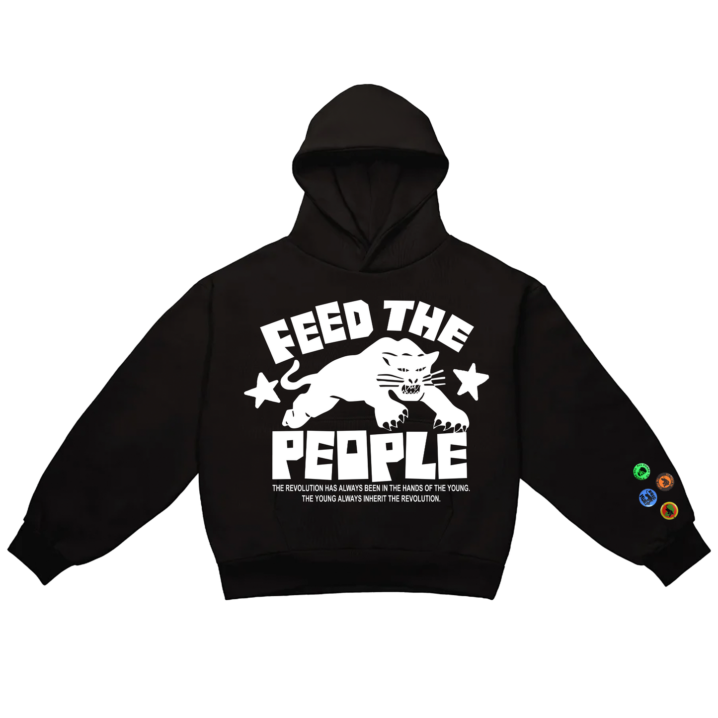 FEED THE PEOPLE [PREMIUM 14oz OVERSIZED HOODIE]